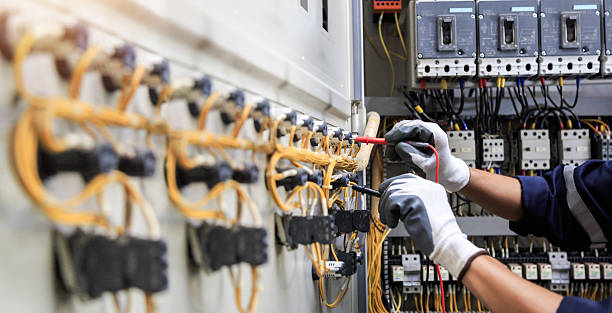 Professional Electrician technician working in Feasterville, PA